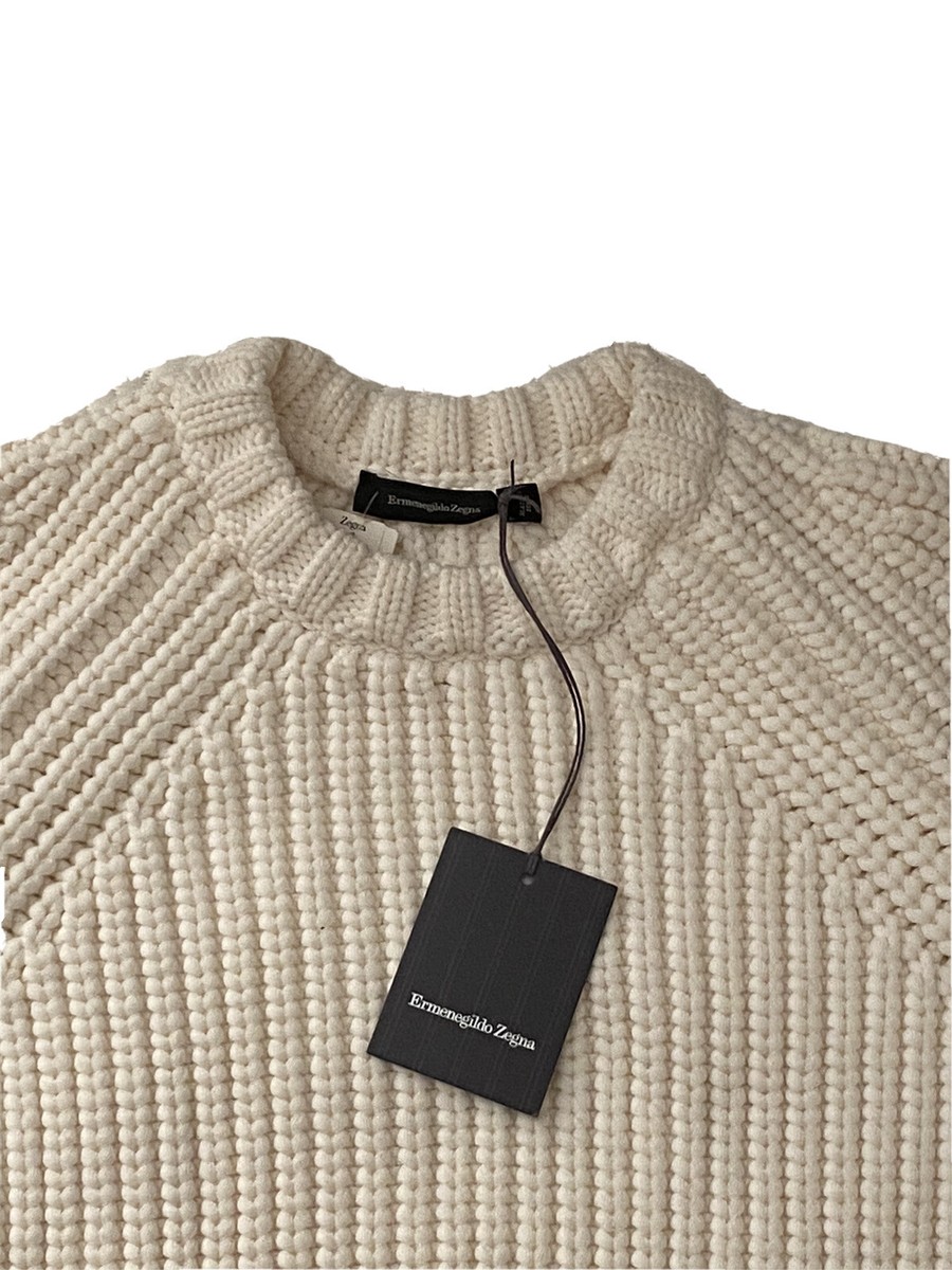 Ermenegildo Zegna Sweater Black Label Knitwear Collection Size L / XL USA 54 EU