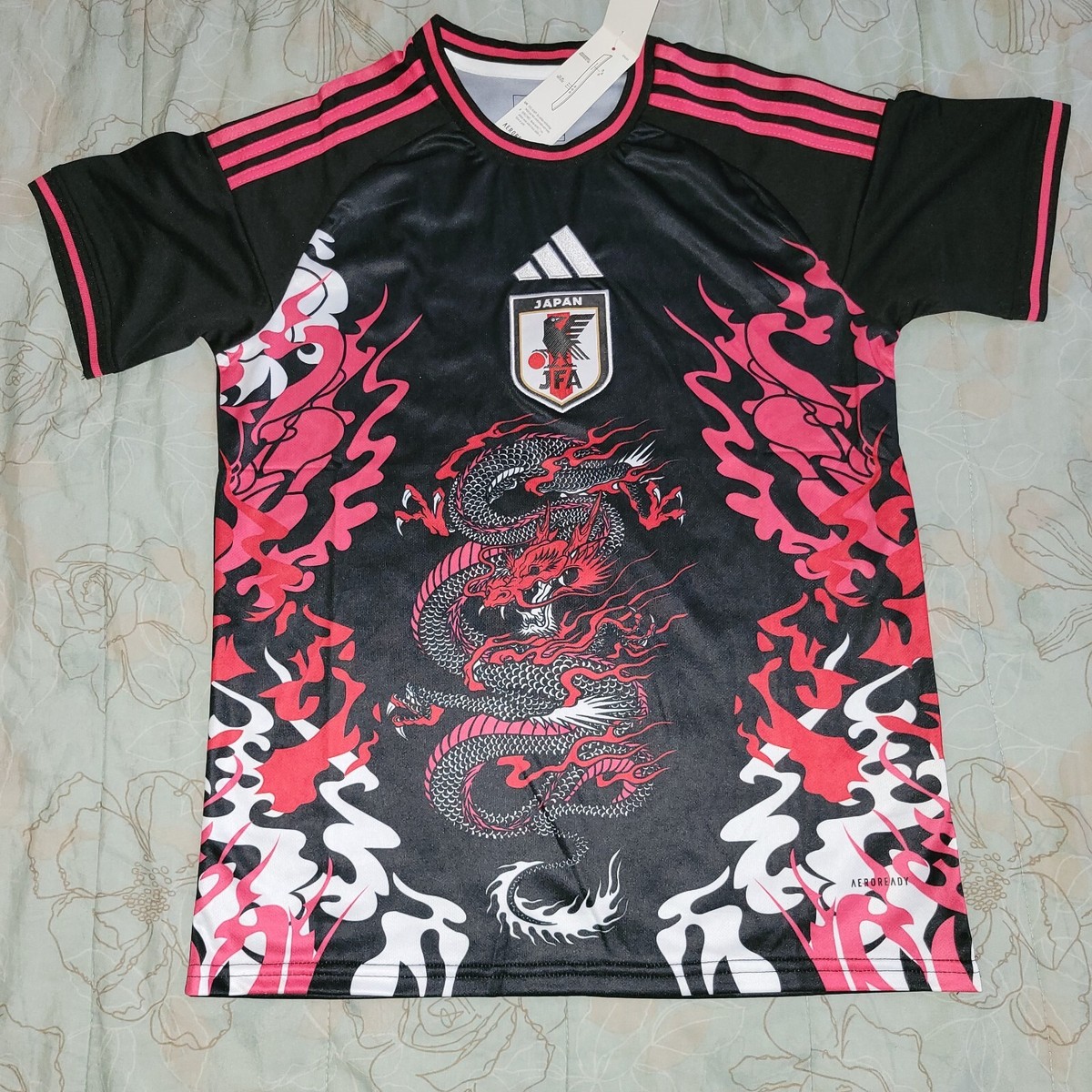 Japan Soccer Jersey Special Concept Pink Sword Dragon Japan Soccer Jersey Special Concept Pink Sword Dragon