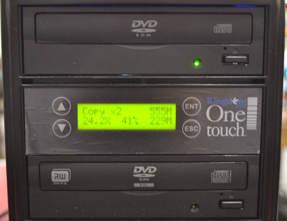 Kingdom One Touch 2 Copy DVD/CD Duplicator | High-Speed - Image 4 of 4