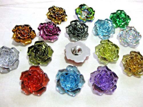 3 Botones Abrigo Chaquetas-Botones Rosas Diferentes Colores, 40mm K16 - Imagen 1 de 21