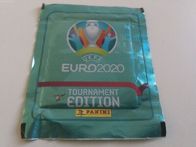 2020 Turnier Belgien horizontal versiegelt Aufkleber Pack für Panini Album