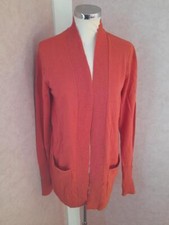 Nomads Burnt Orange Long Sleeve Cardigan Size Large