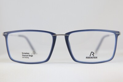 NEW RODENSTOCK R7064 B TITANIUM EYEGLASSES NEW OLD STOCK MADE IN