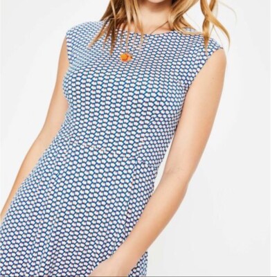 BODEN marina jersey dress size 18 reg cyan flower fan colour J0149--b5 | eBay BODEN marina jersey dress size 18 reg cyan flower fan colour J0149--b5 | eBay
