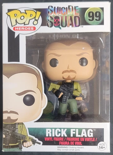 Funko Pop! Heroes Suicide Squad Rick Flag #99 Vinyl Figure