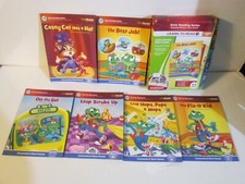 Leapfrog Tag System Learn To Read Book Set 1 Short Vowels 6 Books 4-7 Years NEW