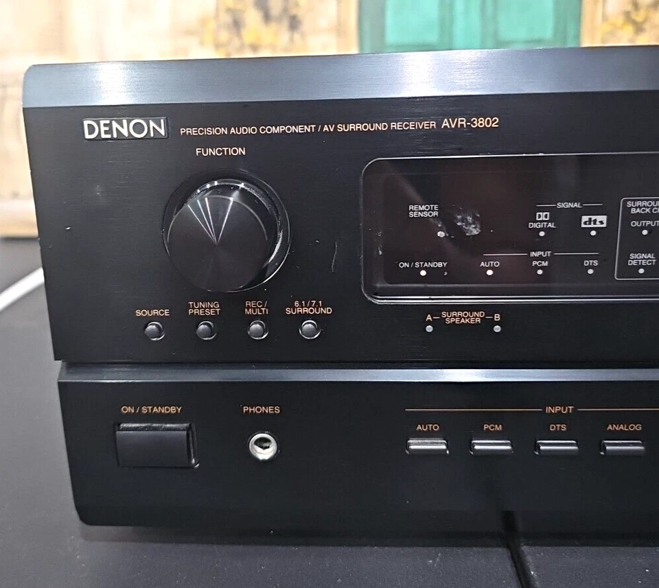 Denon AVR-3802 Precision Audio AV Surround Receiver - Image 2 of 4