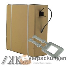 12 mm PP Umreifung Set Umreifungsband Kunststoffklemmen 1000m