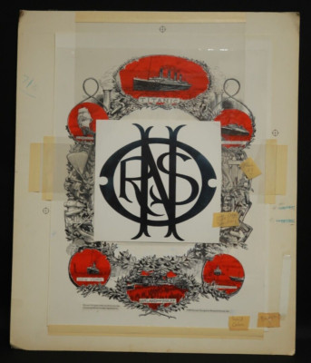 Oceanic Navigation Research Society Screen Printing Poster Design Titanic & More