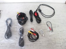 Lot of 9 Assorted RCA Cables, Antenna, Coax, USB, Power, S-Video, ETC
