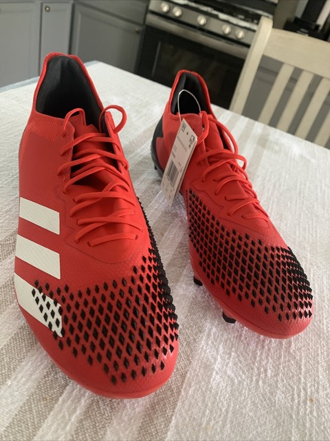 adidas Predator 20.2 FG Demonskin Firm Ground Soccer Cleats Sz 10 Red  Ee9553 for sale online | eBay