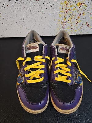 Nike Dunk Low Premium Fun House 7Y Purple Shoes 327624-571