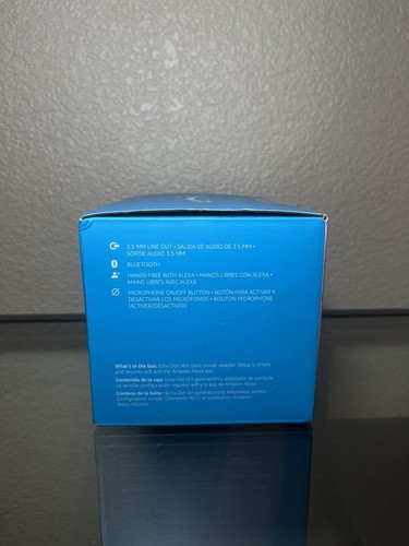 New Amazon Alexa Echo Dot 4th Generation B7W64E, Compact Smart Speaker | eBay