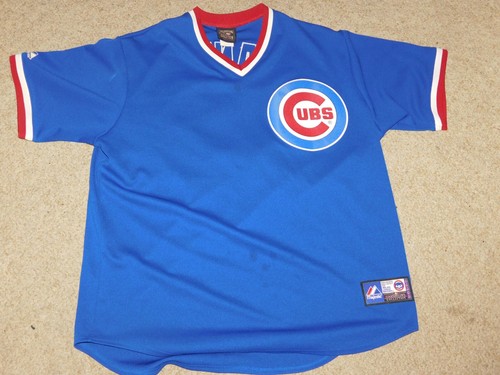 Chicago Cubs Ron Santo Cooperstown Collection Majestic Jersey Size XL - Picture 3 of 5