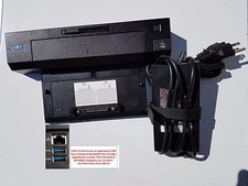 Genuine Dell PR02X E-Port Plus USB 3.0 Docking Station with PA-4E 130W.