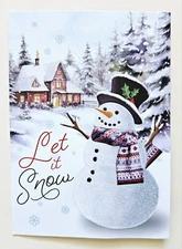 Merry Christmas Greeting Card (+ Envelope 7×5")