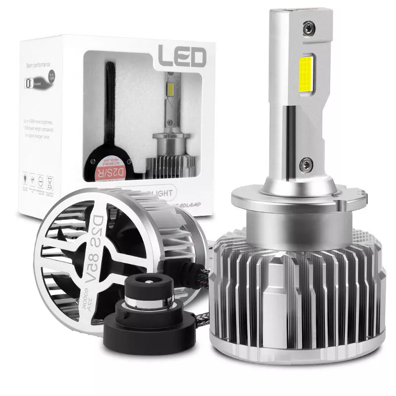 D2S D2R HID to LED Conversion Headlight Bulb Plug & Play 6000K Kit