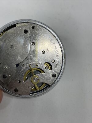 SMITHS Industries Limited Vintage Pocket Watch Great Britain SMITHS Industries Limited Vintage Pocket Watch Great Britain