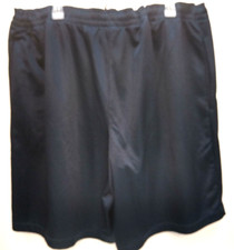 STARTER Navy Shorts, Side Pockets, Elastic Waist w/Draw String, SZ 2XL