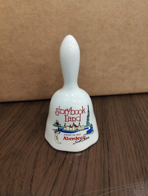 Box 2- Storybook Island Aberdeen South Dakota Porcelain Bell