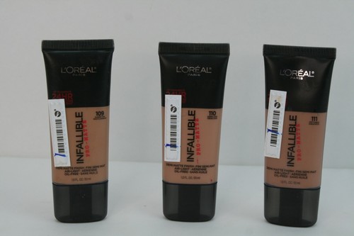Lot of Loreal Infallible Pro Glow and Pro Matte Makeup 15 total pieces expired - Picture 5 of 6