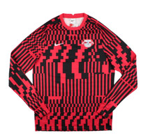 Nike Mens RB Leipzig LS Pre-Match Warm Up Top / BNWT / Red / RRP �60