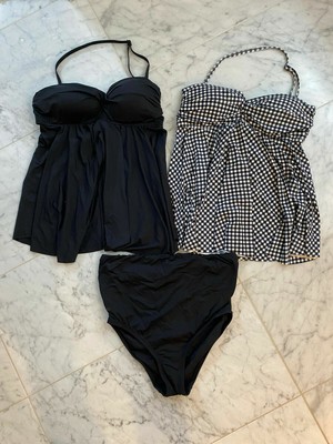 gingham bathing suit tankini