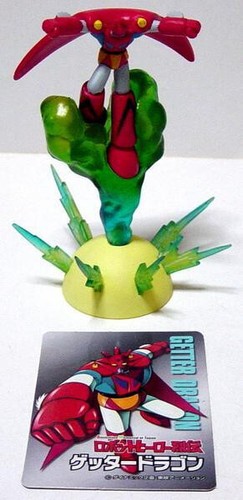 figure Getter Dragon mini figurine robot Go Nagai new 2001
