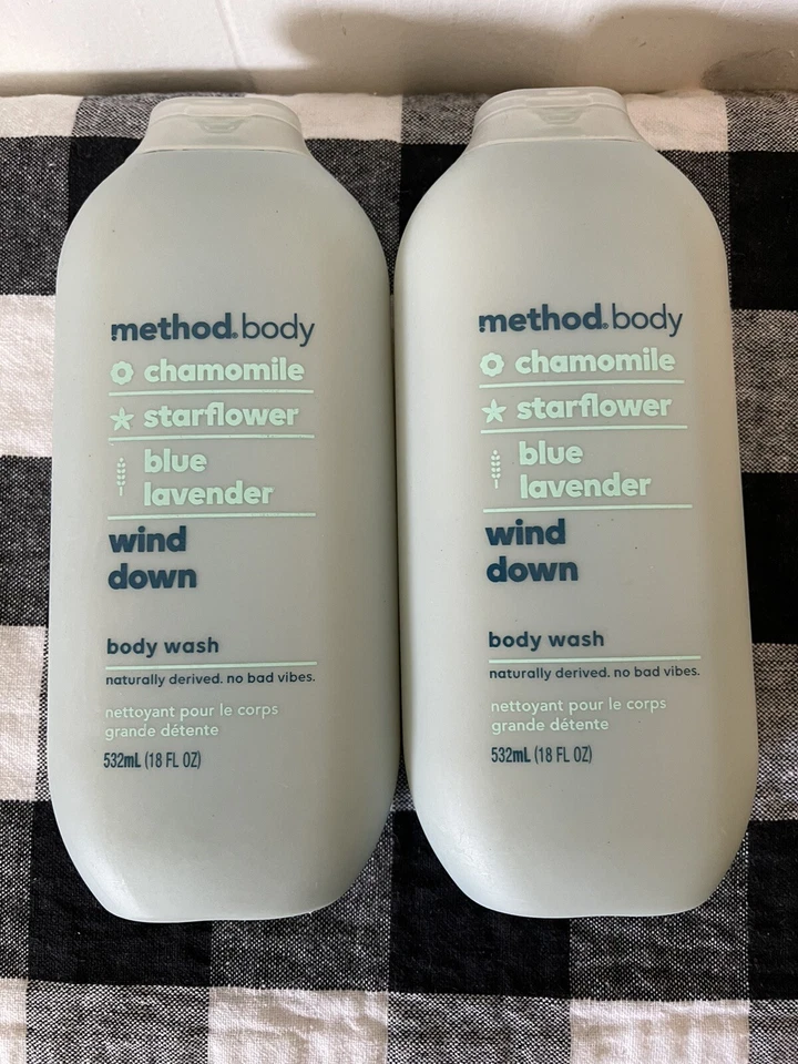 Method Body Camomile Lavender Starflower Body Wash LOT OF 2 18oz. each NEW - Image 4 of 4