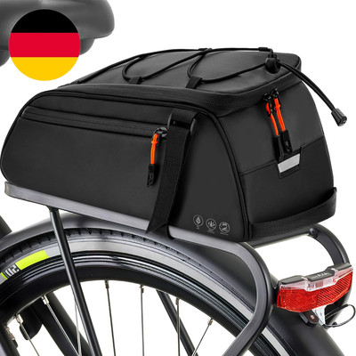2 in 1 Gepäckträgertasche, 10L & Wasserdicht Fahrradtaschen Für Gepäckträger, Mi