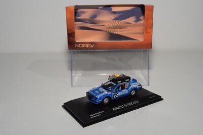 B6 1:43 NOREV 517812 RENAULT ALPINE A310 DAKAR 1981 REVERCHON - VAILS MIB