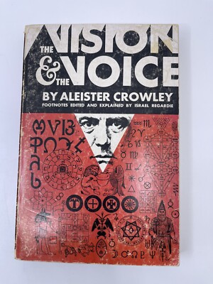 The Vision And The Voice By Aleister Crowley Paperback 1st Ed 1972