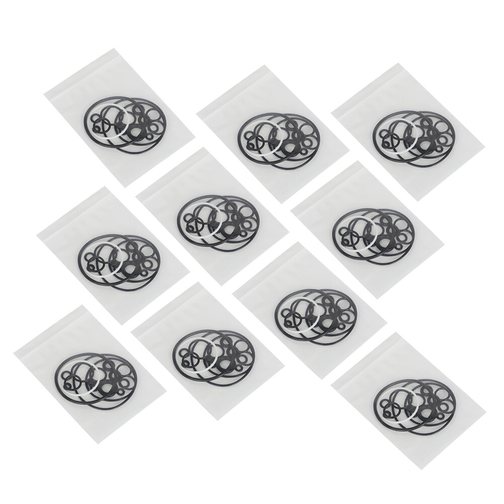 6 Complete O-Ring Kit Sets For Fusion Air Purge AP Spray Gun - Model 246355 Replacement