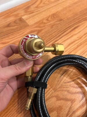 #ad #ad Lincoln Electric Magnum Model No. LIC 7902X Gas Regulator with hose $35.99