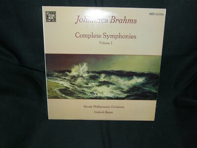 JOHANNES BRAHMS COMPLETE SYMPHONIES VOLUME 1 / LUDOVIT RAJTER
