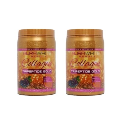 aura white pure l glutathione collagen AURA WHITE PURE L-Glutathione Collagen 900 000MG Indonesia - SL