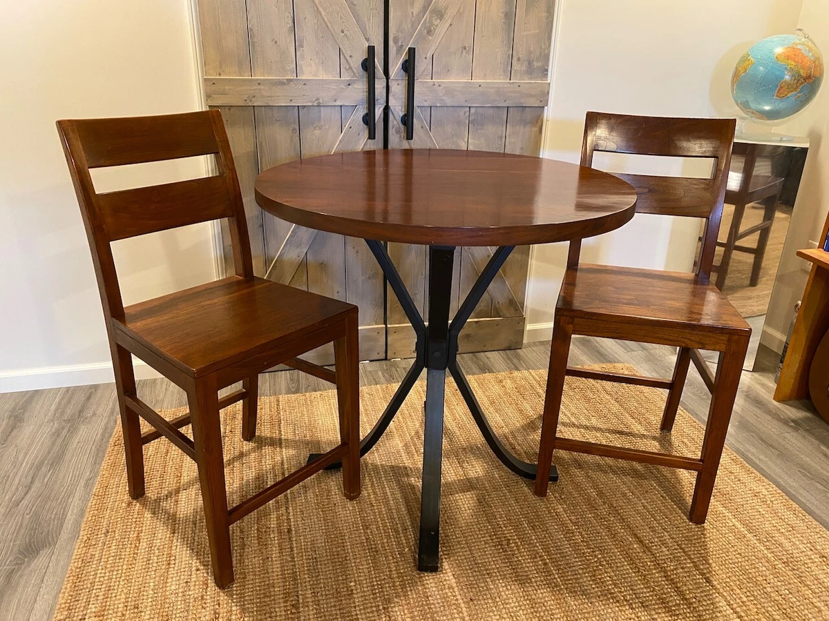 Crate and barrel counter height table deals