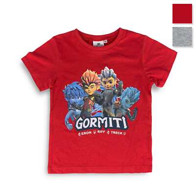Gormiti Shirt Kinder T-Shirt Halbarm Baumwolle Sommer 4213
