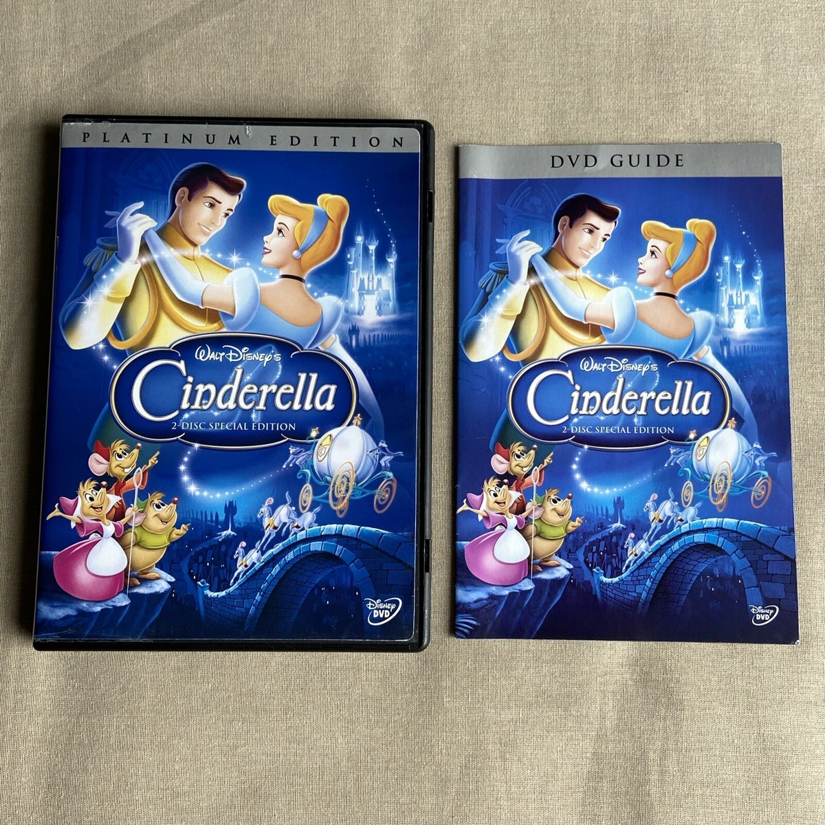 Waly Disney: Cinderella Trilogy (1-3) (DVD Film Set) Dreams Come