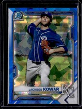 2021 Bowman Chrome Sapphire #BCP-43 Jackson Kowar  Sapphire