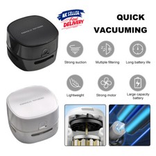 Desktop Vacuum Cleaner Mini Desk Dust Table Sweeper Cleaner for School/Office