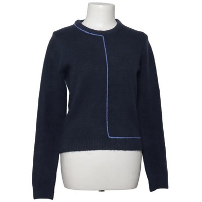 Zara, Strickpullover, Größe: S, Blau, Acryl/Elasthan/Polyester/Wolle #hyR