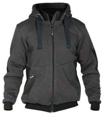 Dassy Sweatshirtjacke Pulse Anthrazit Schwarz M