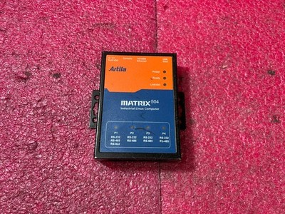 1 Pc Artila Matrix-504 industrial Linux Computer  Used Matrix504