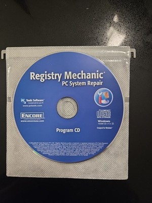 pc tools REGISTRY MECHANIC PC SYSTEM REPAIR V 6.0 CD VINTAGE