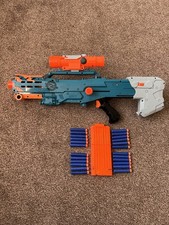 Nerf ELITE ZOMBIE STRIKE with Magazine  Gun Set + Extra Bullets