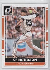 2016 Panini Donruss Chris Heston #135 2j3