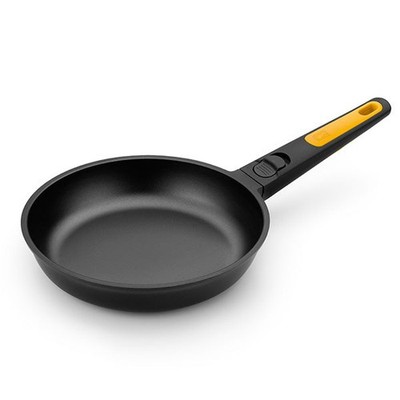 BRA Fast Click | Bratpfanne, 28 cm, Aluminiumguss, mit Antihaftbeschichtung, Vol