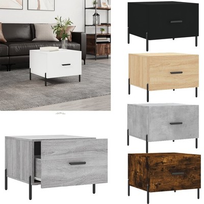 1/2x Couchtisch 50x50x40 cm Holzwerkstoff Beistelltisch mehrere Auswahl vidaXL