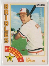 1984 O-PEE-CHEE #2 CAL RIPKEN ALL-STAR ORIOLES HALL OF FAME